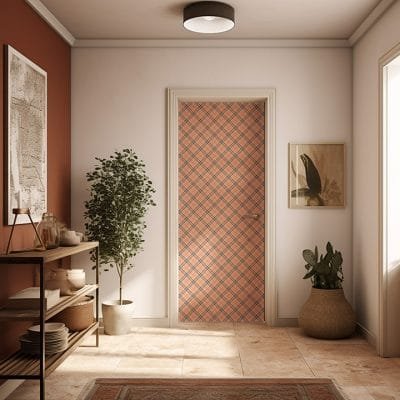 Peach Plaid - Image 3