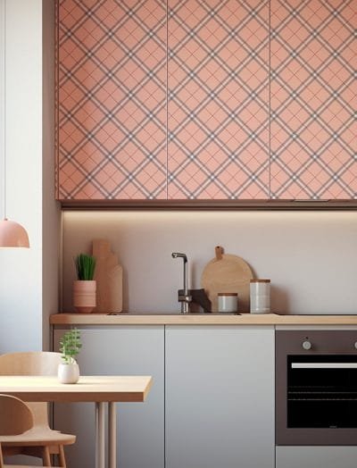 Peach Plaid - Image 4