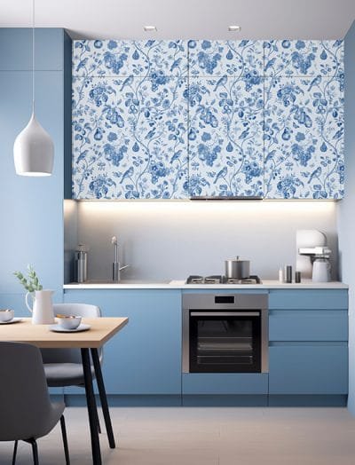 Blue Delft Garden - Image 3