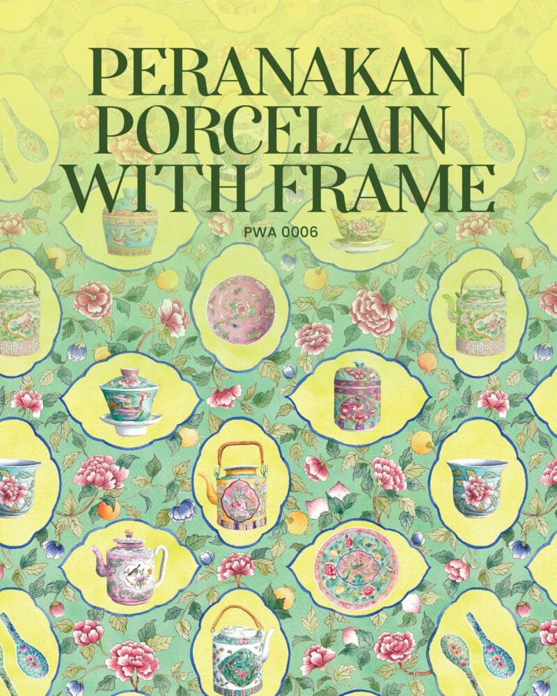 Peranakan Porcelain with Frame - Image 5